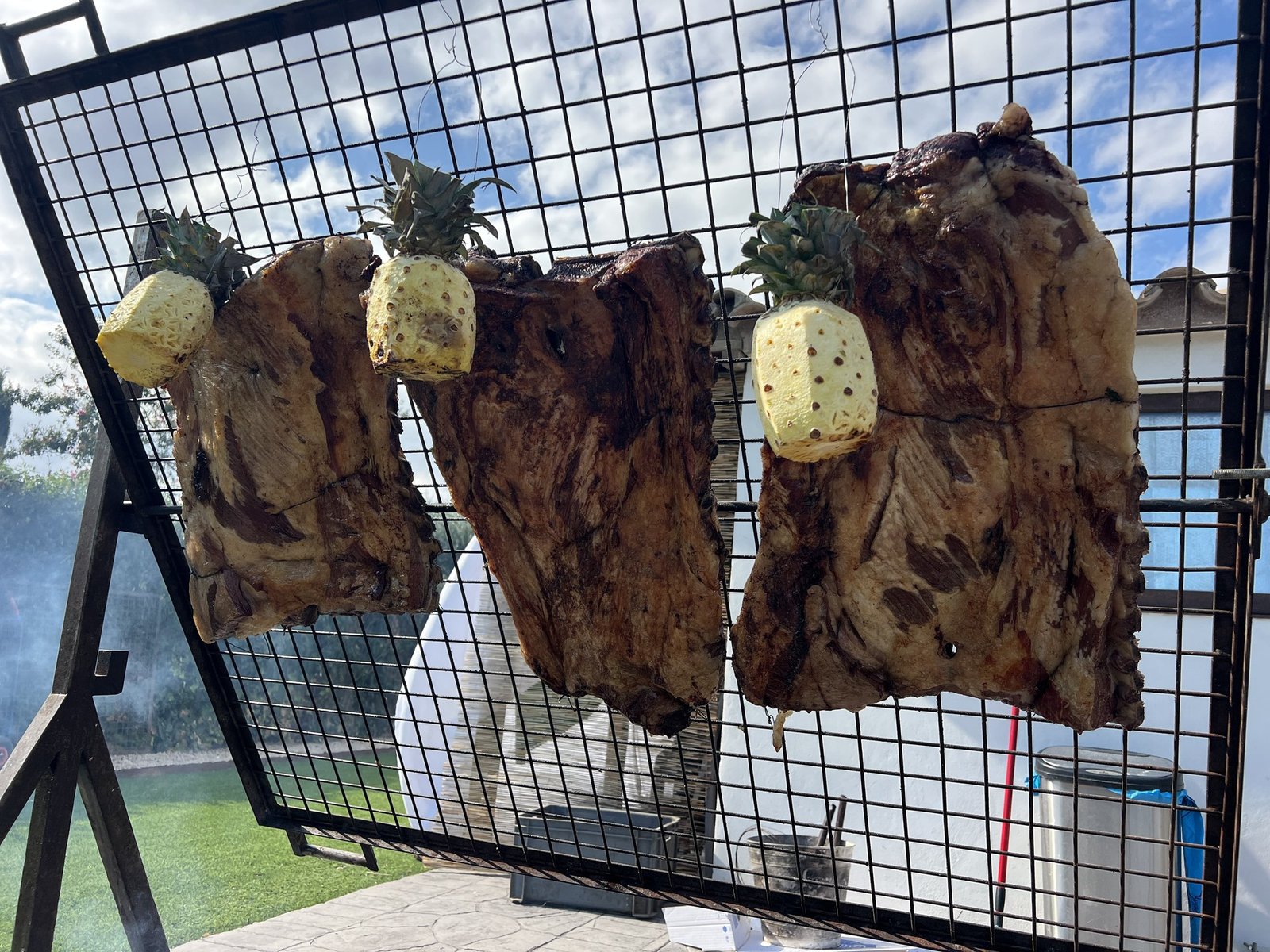 Brasa viva catering asado argentino Barcelona