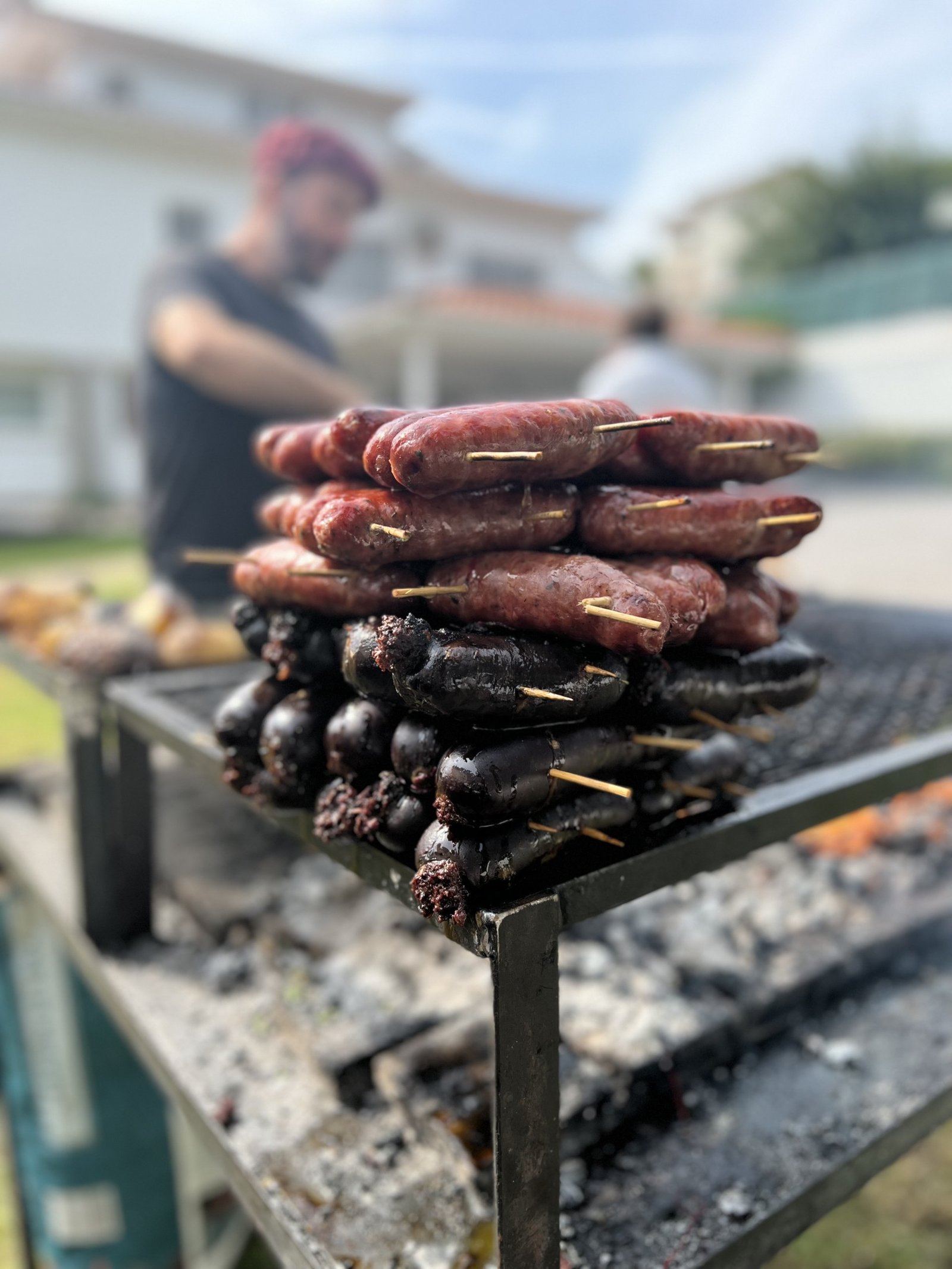 Detalle asado argentino maestro parrillero Barcelona