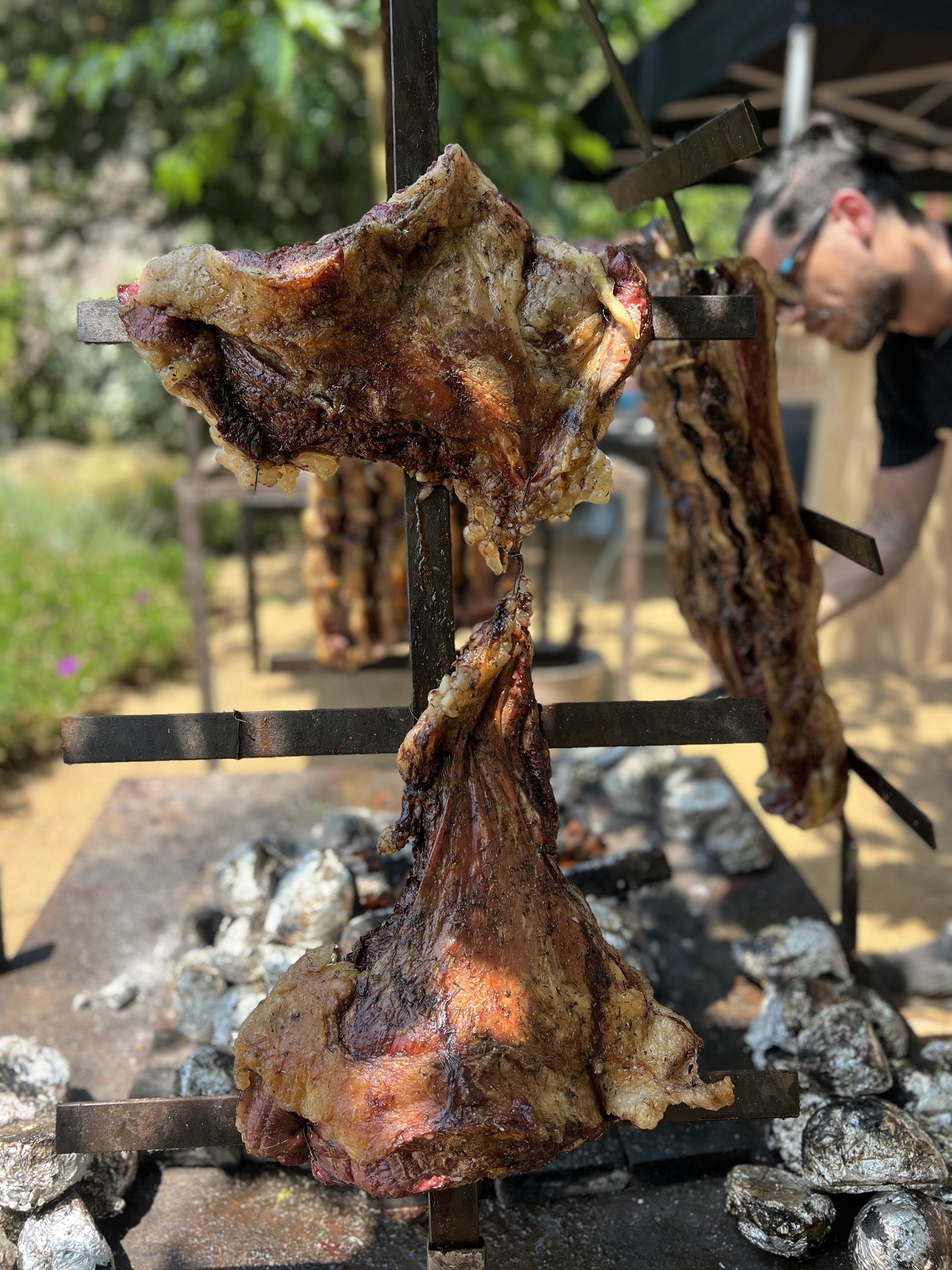 Asado argentino nocturno evento especial Barcelona